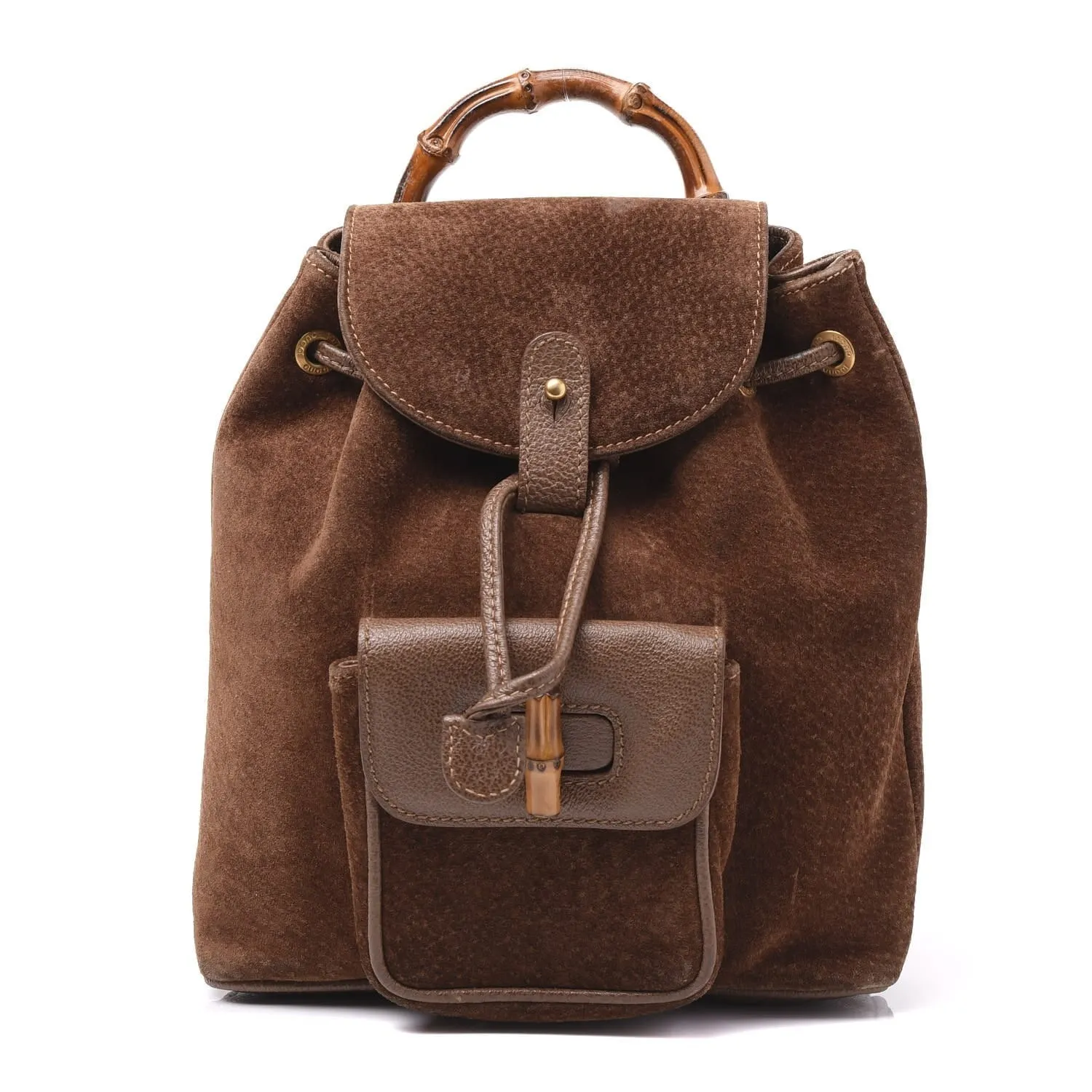 Gucci Bamboo Backpack (Pre-Owned) - One Size sold by Zulily product image thumbnail 4