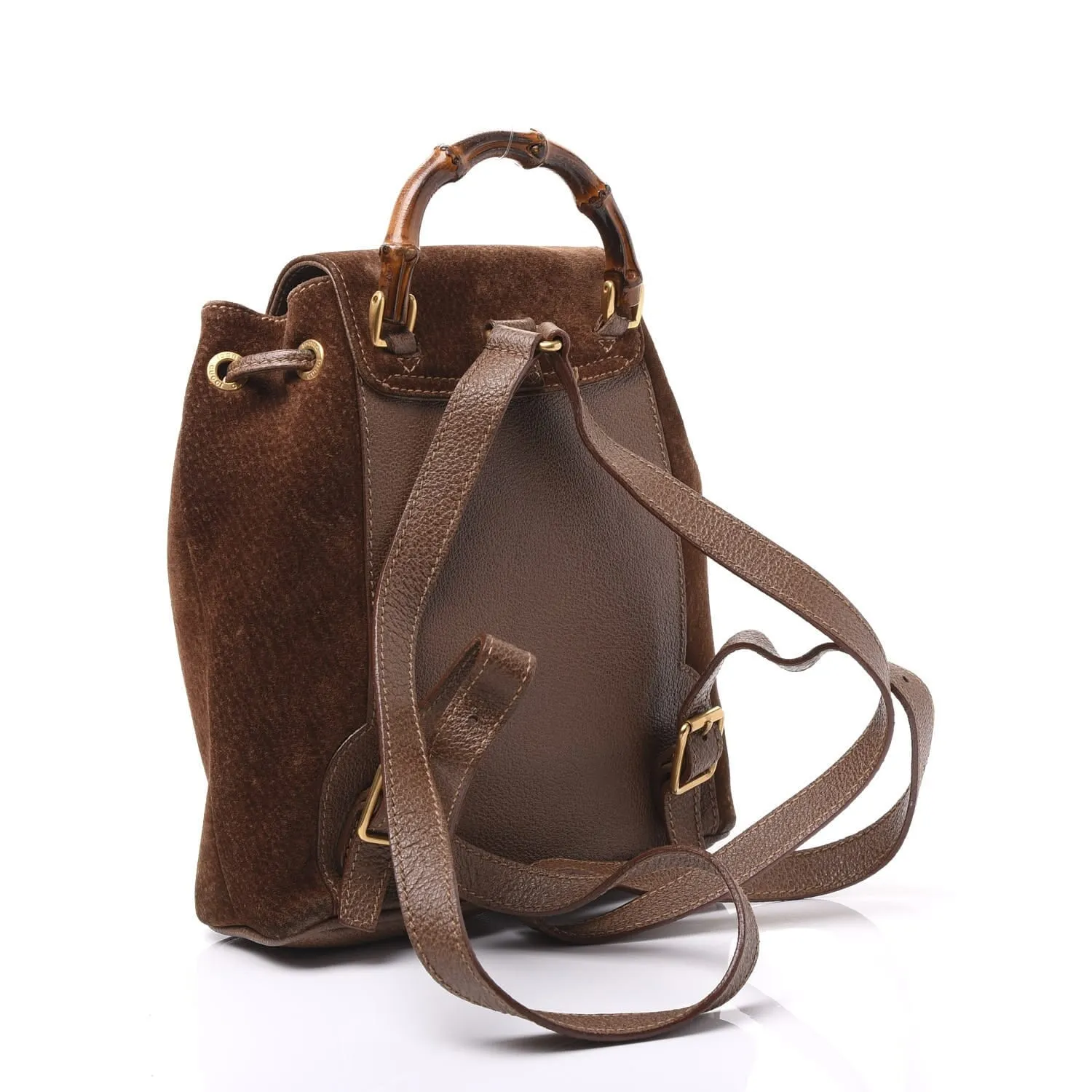 Gucci Bamboo Backpack (Pre-Owned) - One Size sold by Zulily