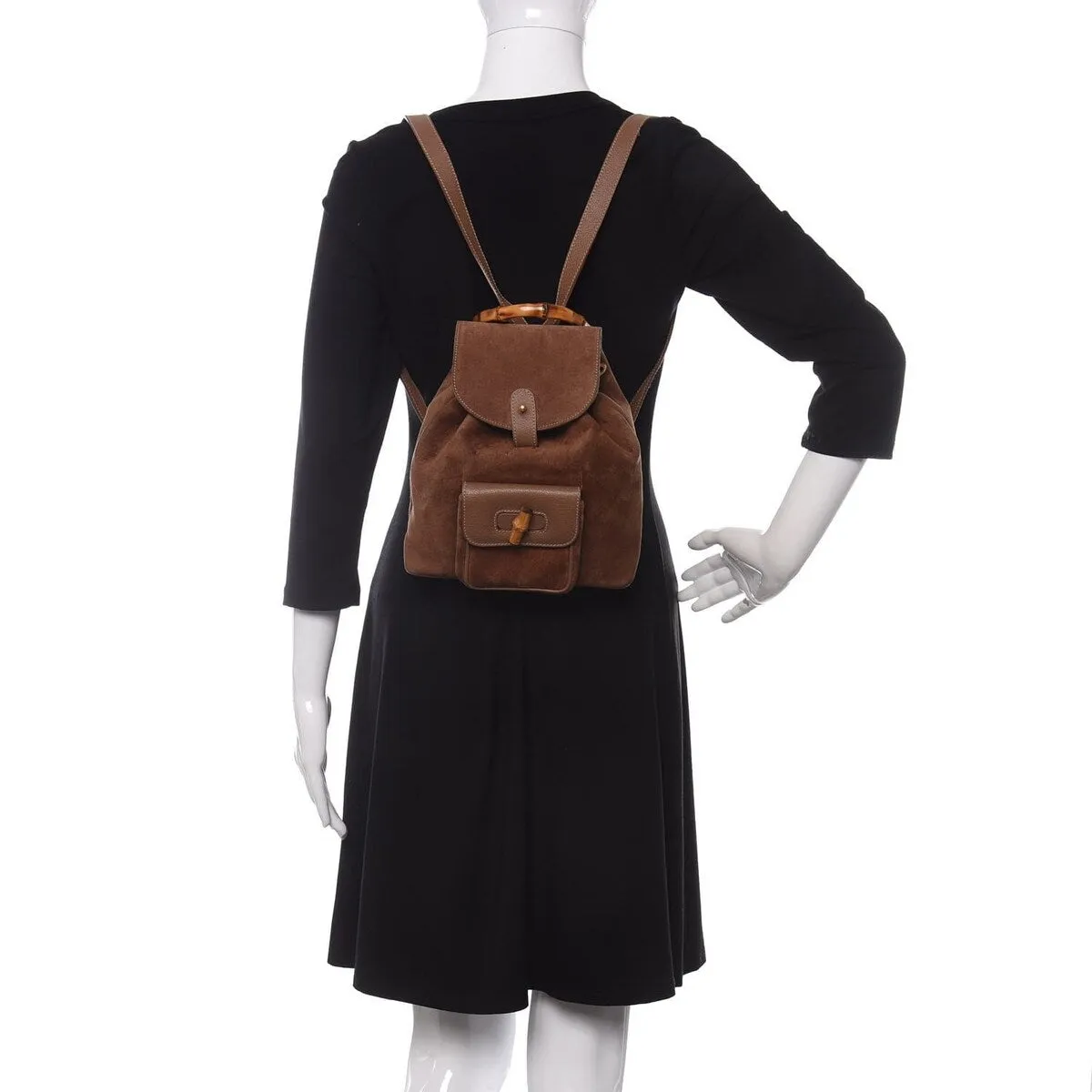 Gucci Bamboo Backpack (Pre-Owned) - One Size sold by Zulily product image thumbnail 2