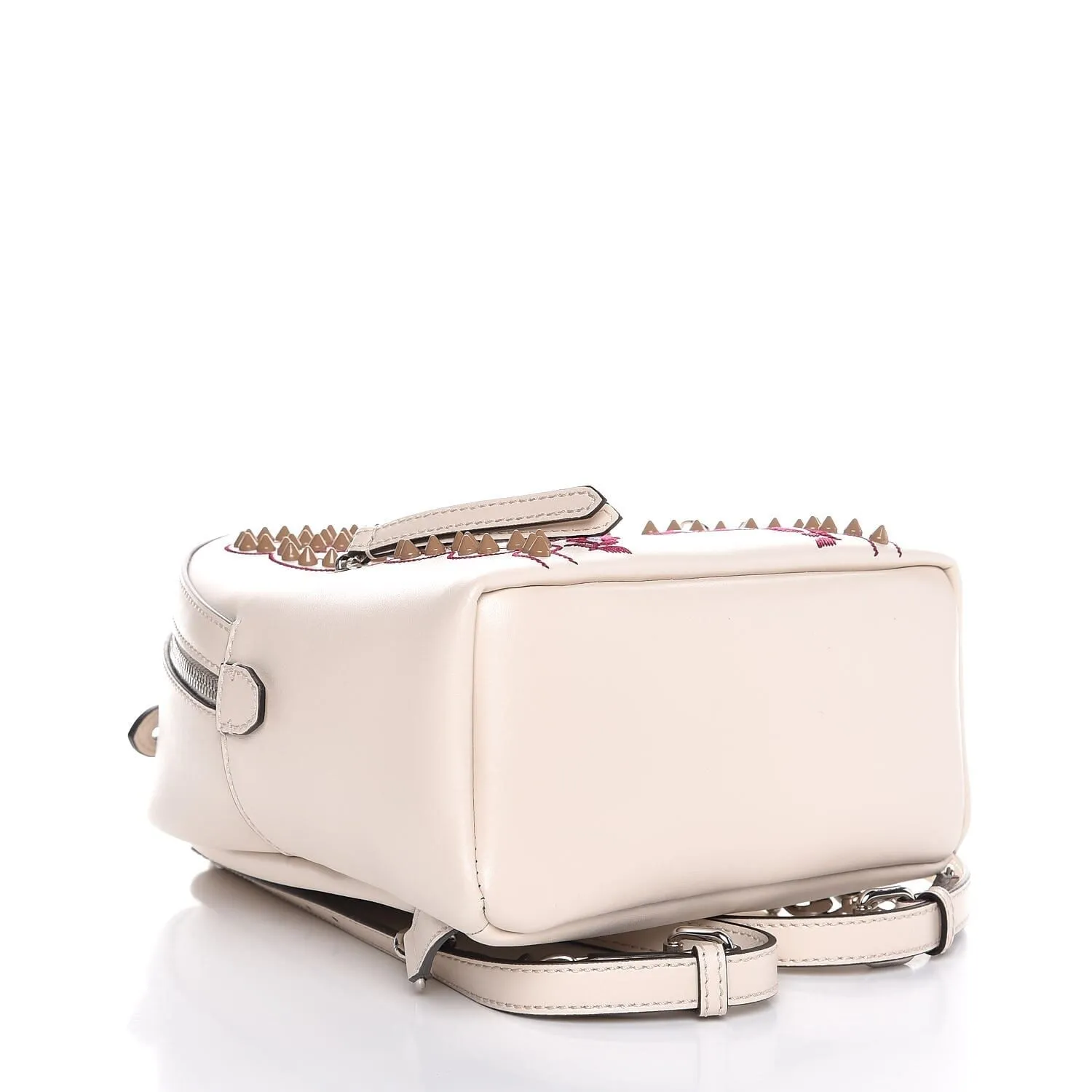 Fendi Calfskin Flowers and Bows Studded Mini Backpack Camelia (Pre-Owned) sold by Zulily product image thumbnail 3