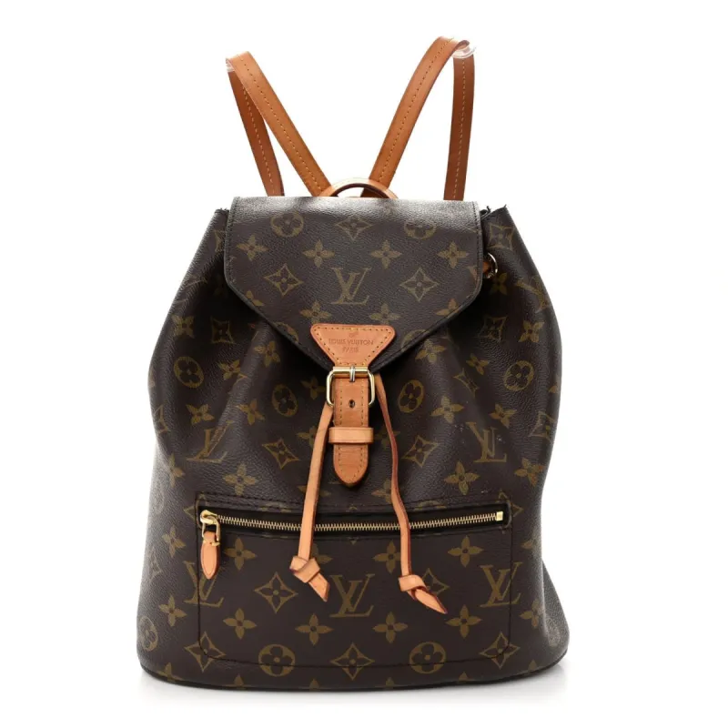 Louis Vuitton Monogram BB Montsouris NM Backpack Black (Pre-Owned) - One Size sold by Zulily