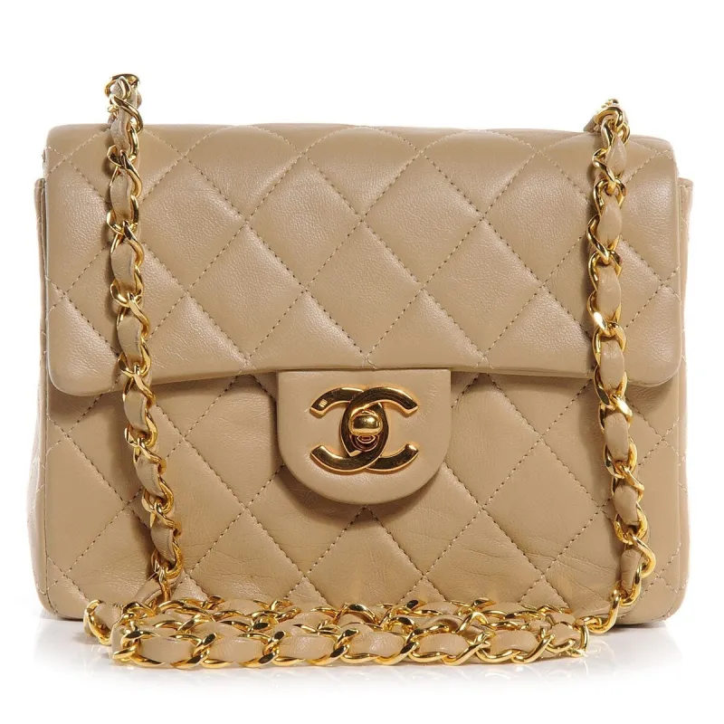 Chanel Classic Single Flap GHW Lambskin (Pre-Owned) sold by Zulily