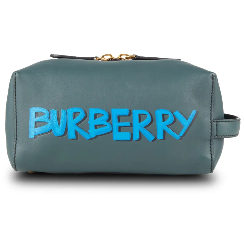 Burberry Logo Pouch (Pre-Owned) sold by Zulily