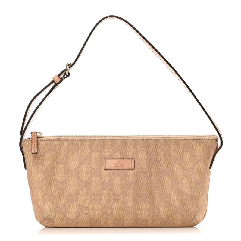 Gucci Boat Pochette GG Canvas (Pre-Owned) sold by Zulily