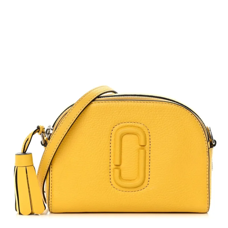 Marc Jacobs Calfskin Shutter Camera Crossbody Bag Light Mahogany Multi (Pre-Owned) sold by Zulily