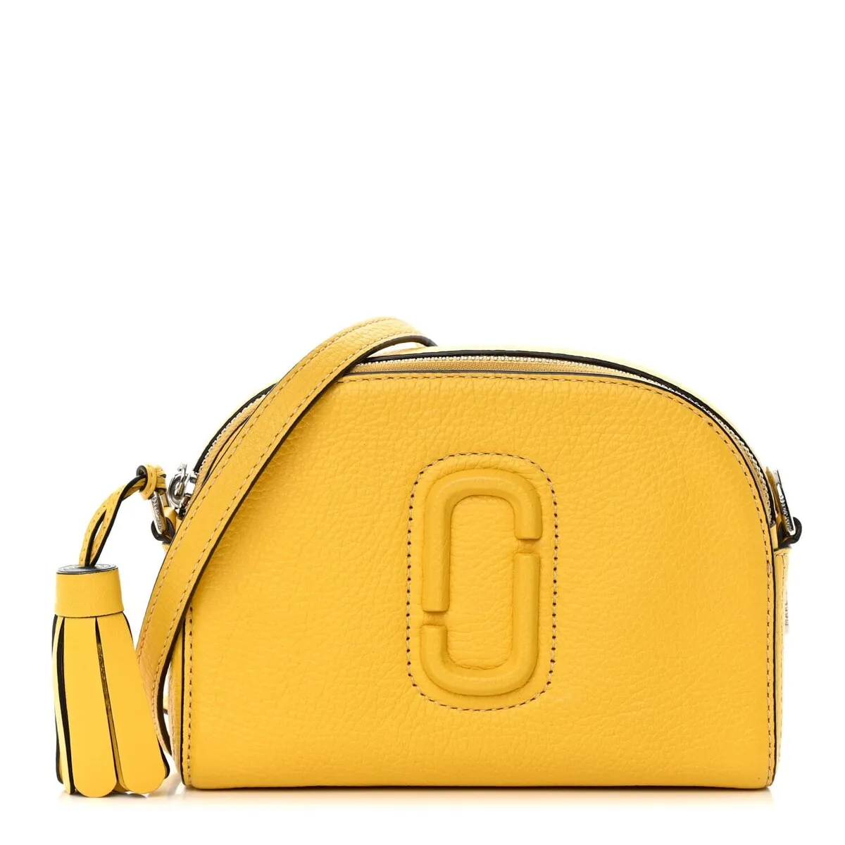 Marc Jacobs Calfskin Shutter Camera Crossbody Bag Light Mahogany Multi (Pre-Owned) sold by Zulily