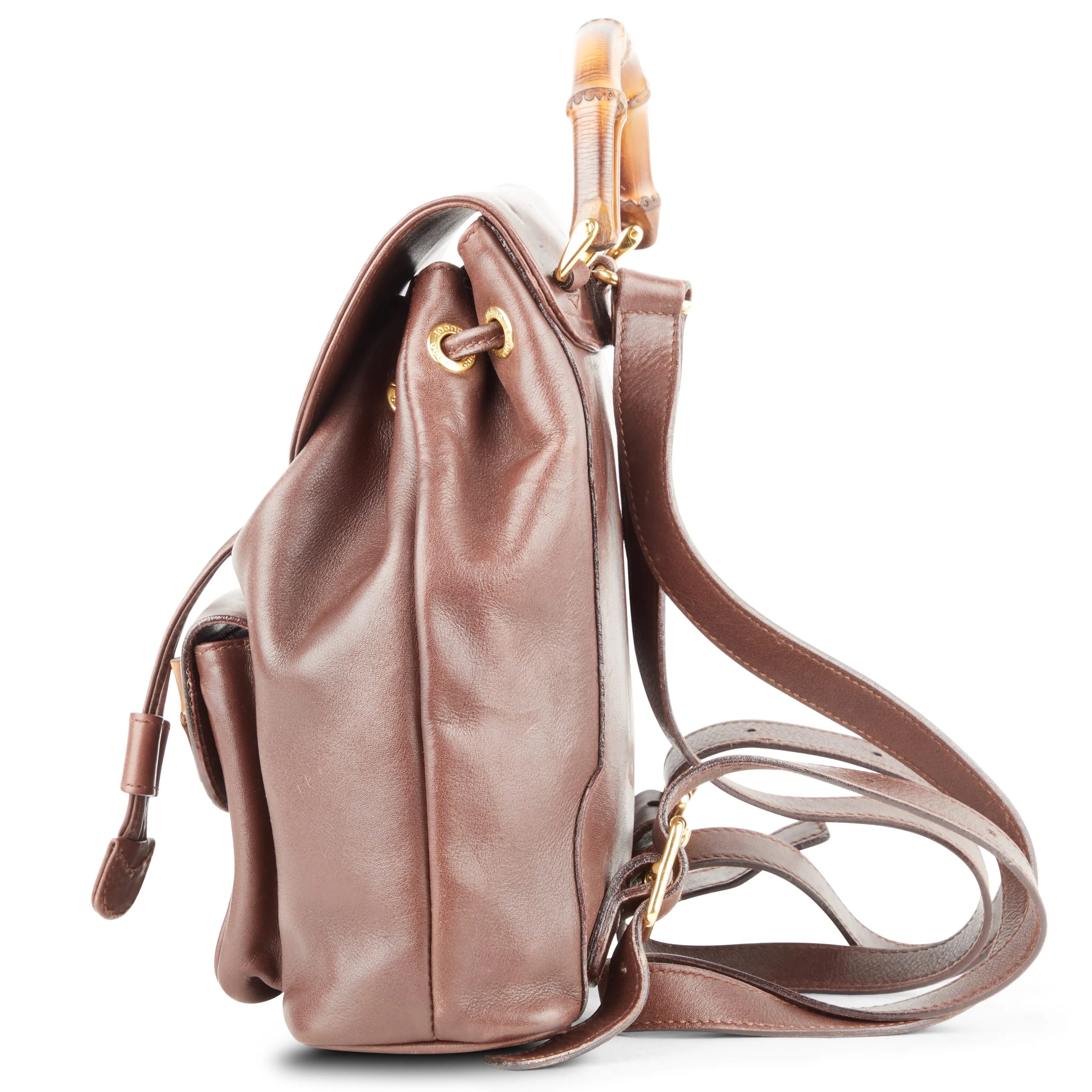 Gucci Bamboo Backpack (Pre-Owned) - One Size sold by Zulily product image thumbnail 3