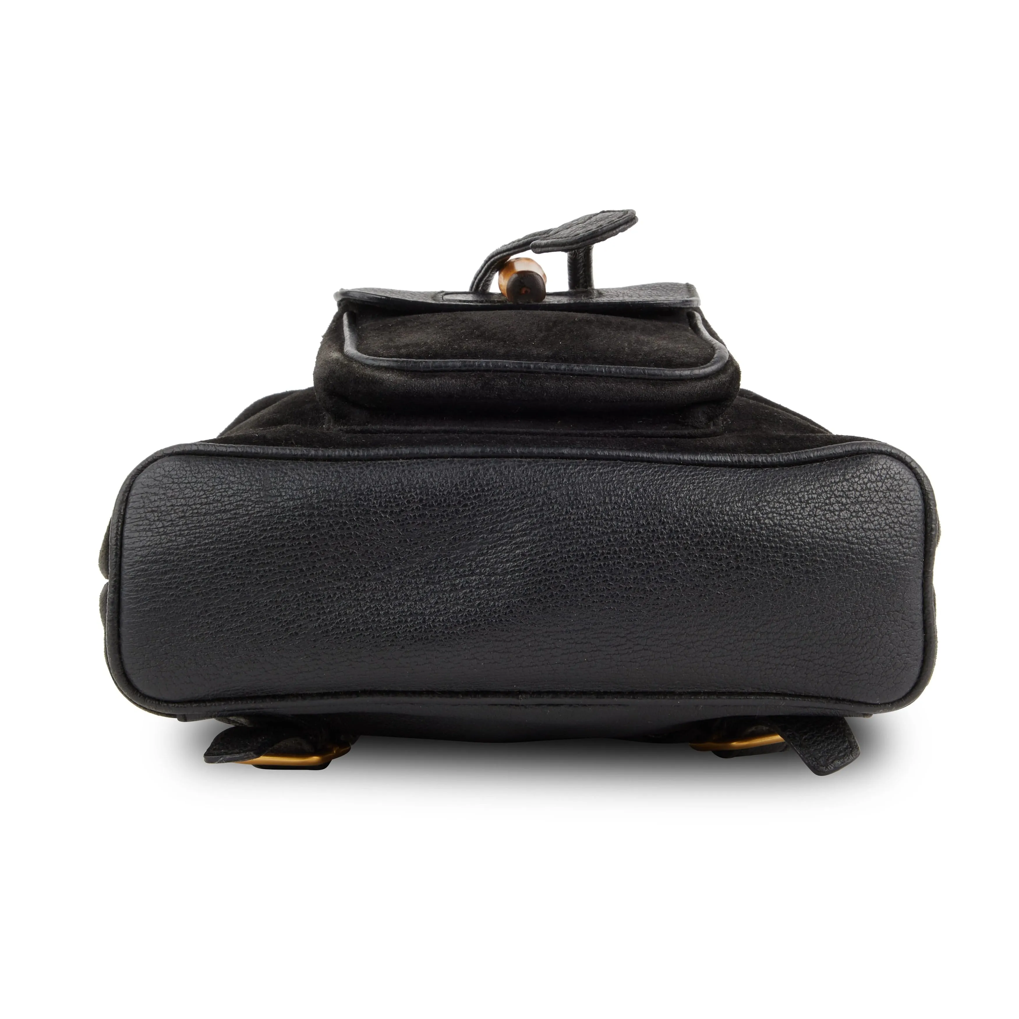 Gucci Suede Bamboo Backpack (Pre-Owned) - One Size sold by Zulily product image thumbnail 2