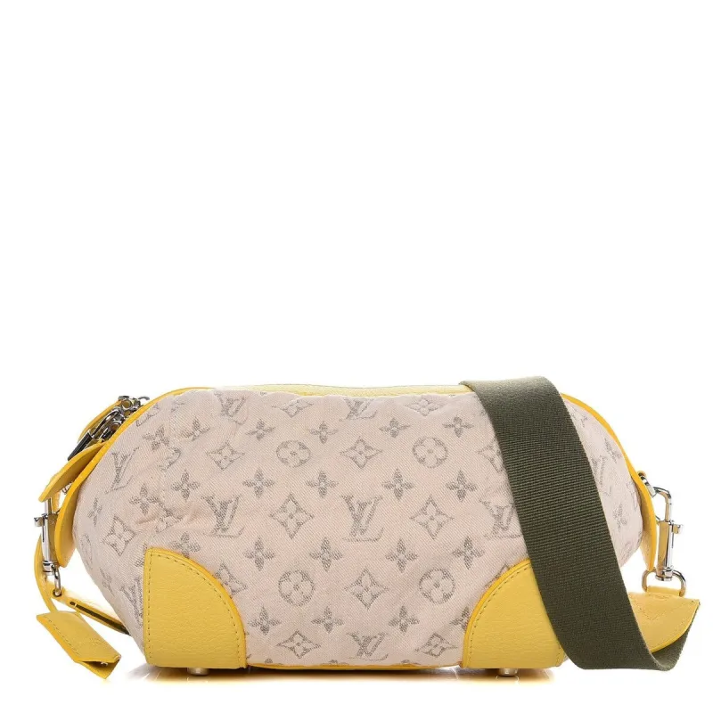 Louis Vuitton Pochette Round Monogram Denim (Pre-Owned) sold by Zulily