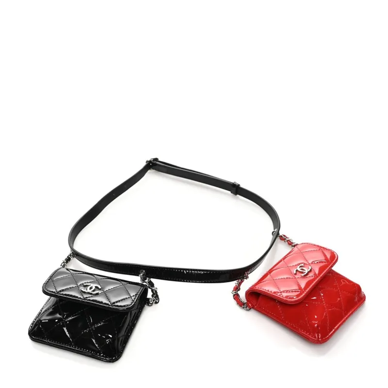 Chanel Double Mini Flap Waist Pouch (Pre-Owned) sold by Zulily