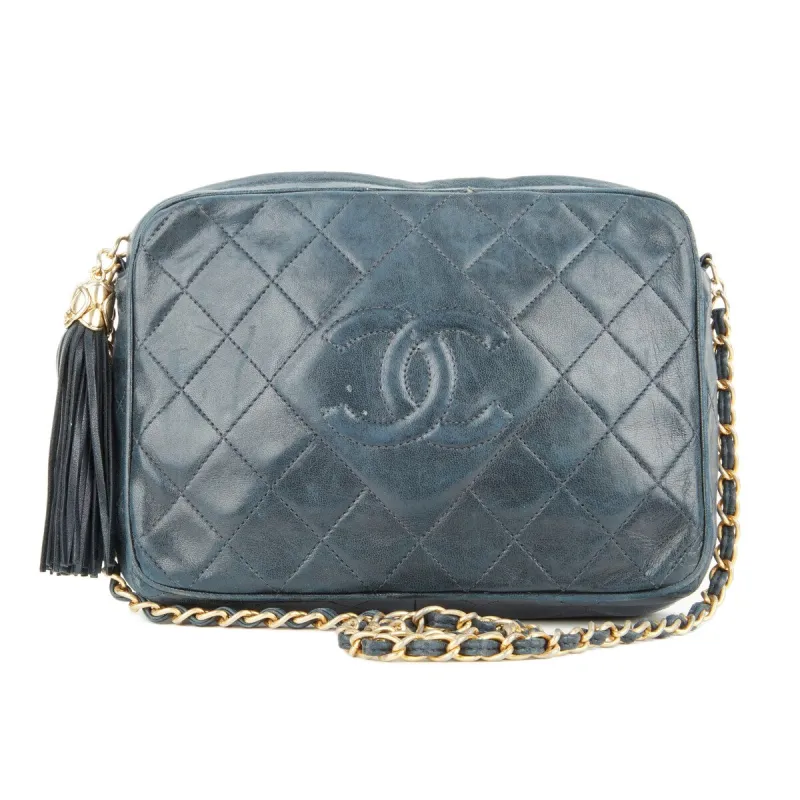 Chanel Ball Tassel Crossbody Bag Lambskin (Pre-Owned) sold by Zulily