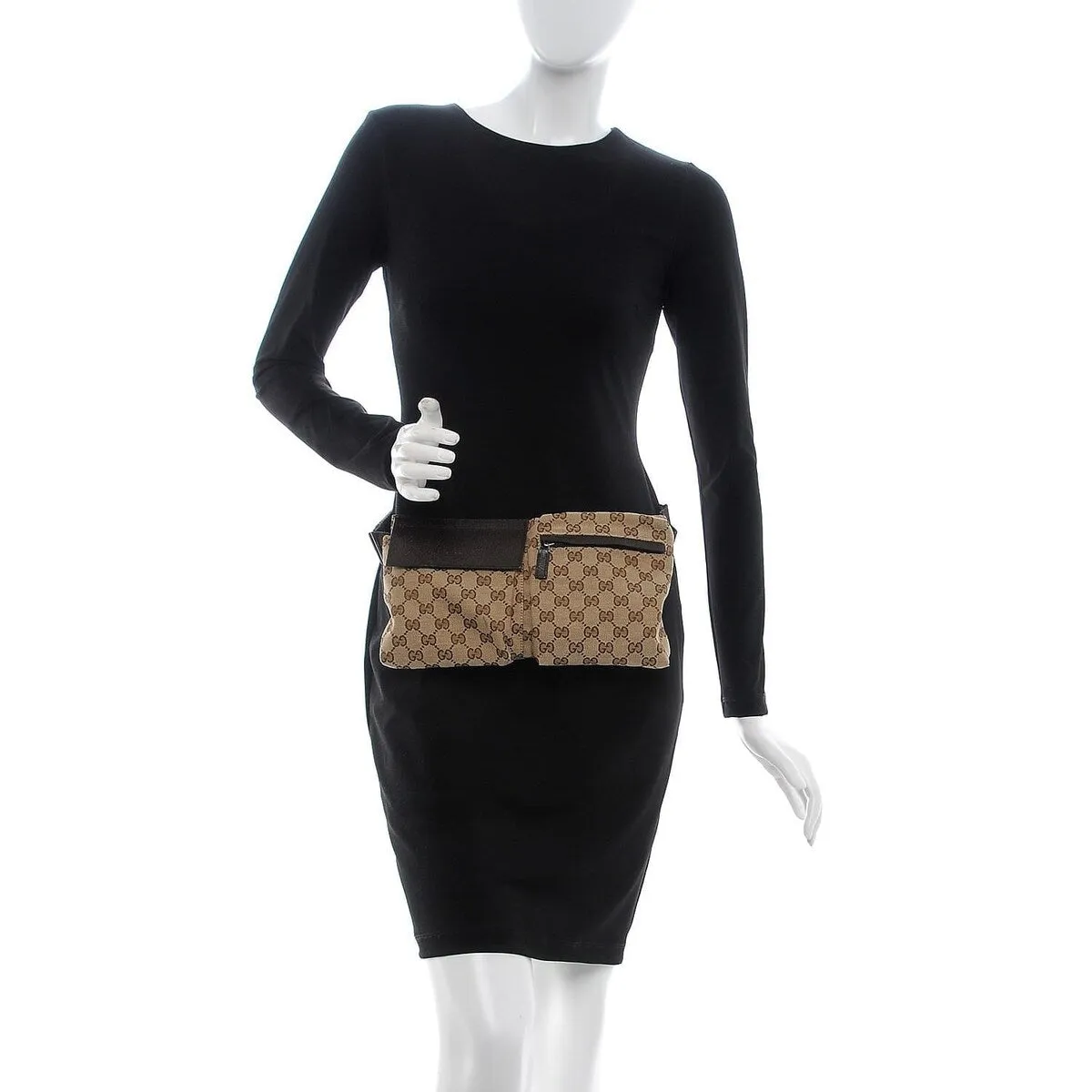 Gucci Belt Bag GG Supreme Crossbody Bag (Pre-Owned) sold by Zulily product image thumbnail 2