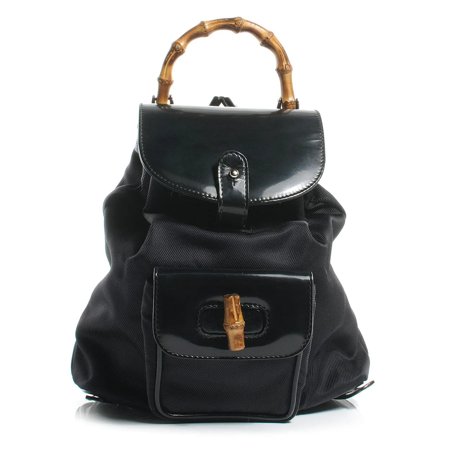 Gucci Bamboo Backpack (Pre-Owned) - One Size sold by Zulily
