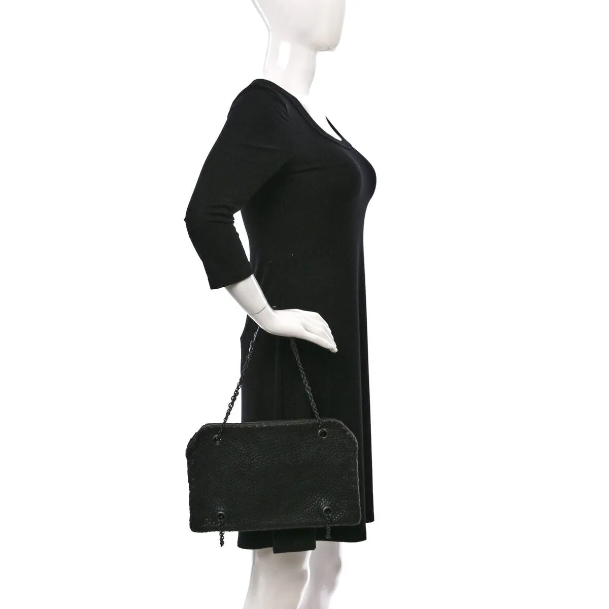 Bottega Veneta Nappa Intrecciato Duo Black (Pre-Owned) sold by Zulily product image thumbnail 2