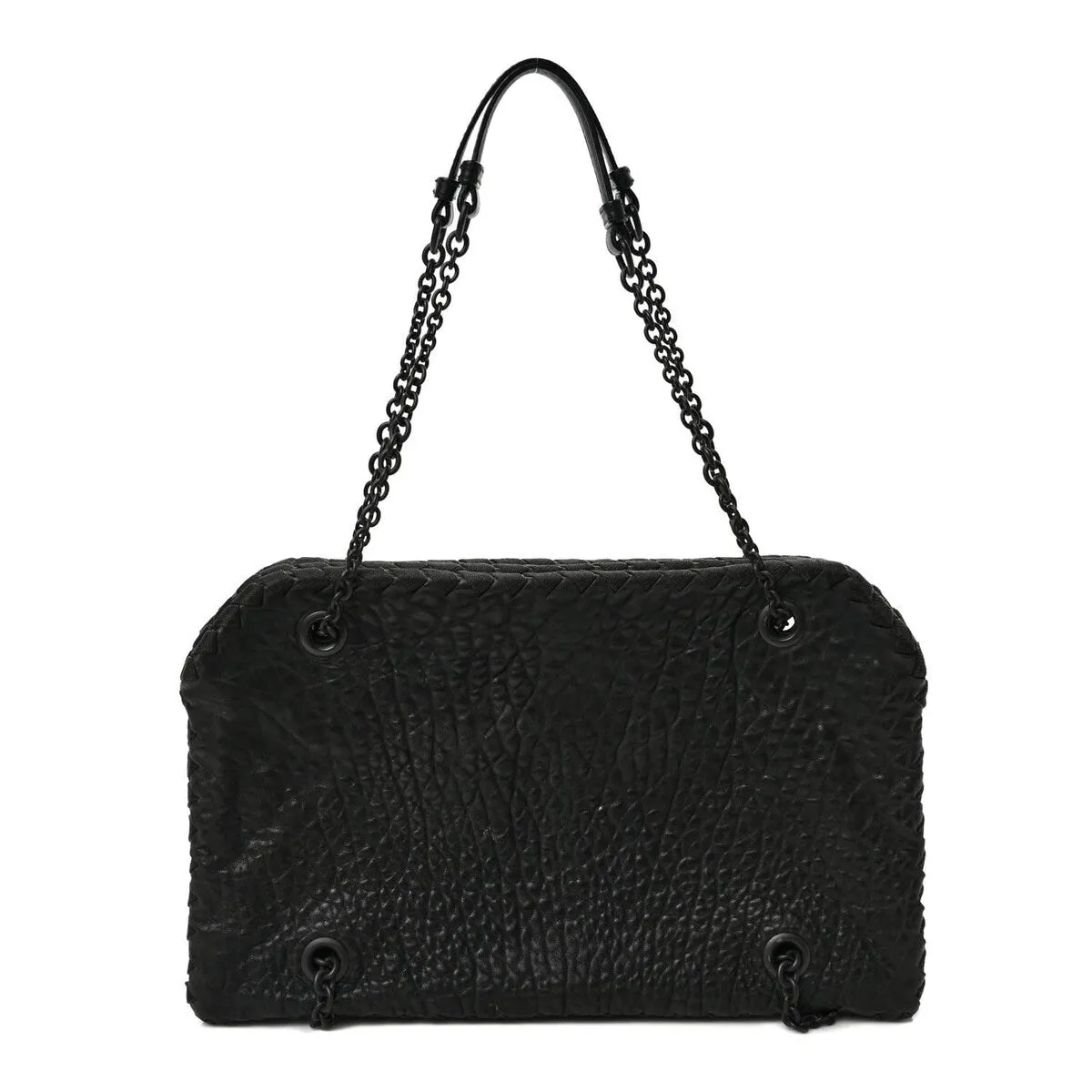 Bottega Veneta Nappa Intrecciato Duo Black (Pre-Owned) sold by Zulily
