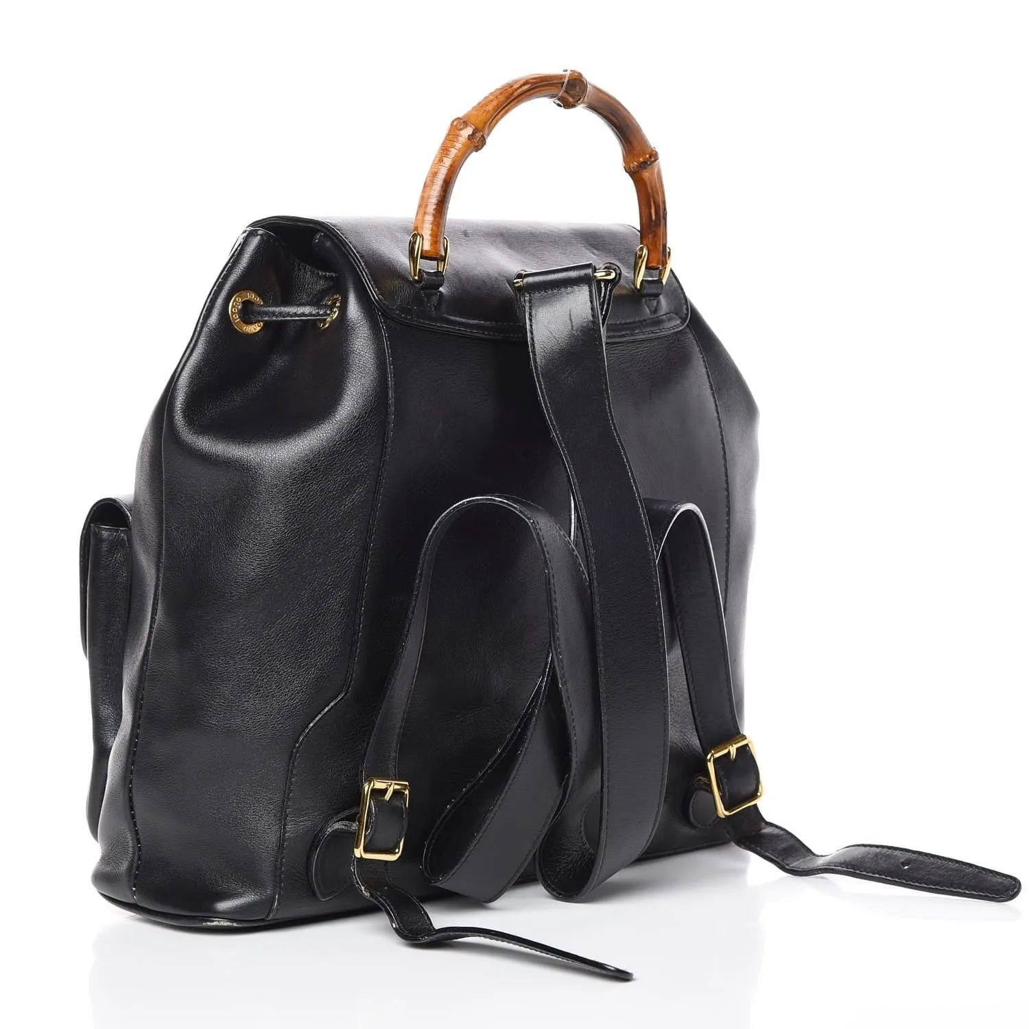 Gucci Bamboo Backpack (Pre-Owned) - One Size sold by Zulily product image thumbnail 3