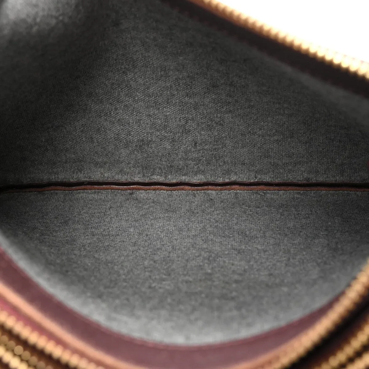 Celine Lambskin Large Trio Crossbody Bag Burgundy (Pre-Owned) sold by Zulily product image thumbnail 5