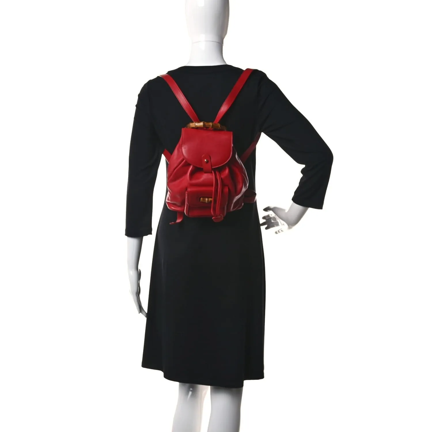 Gucci Bamboo Backpack (Pre-Owned) - One Size sold by Zulily product image thumbnail 5