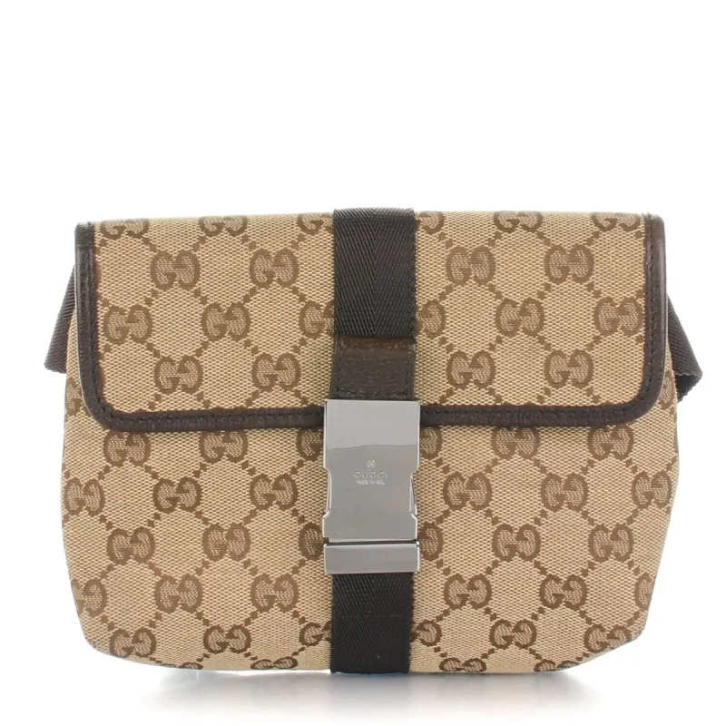 Gucci Belt Bag GG Canvas (Pre-Owned) sold by Zulily