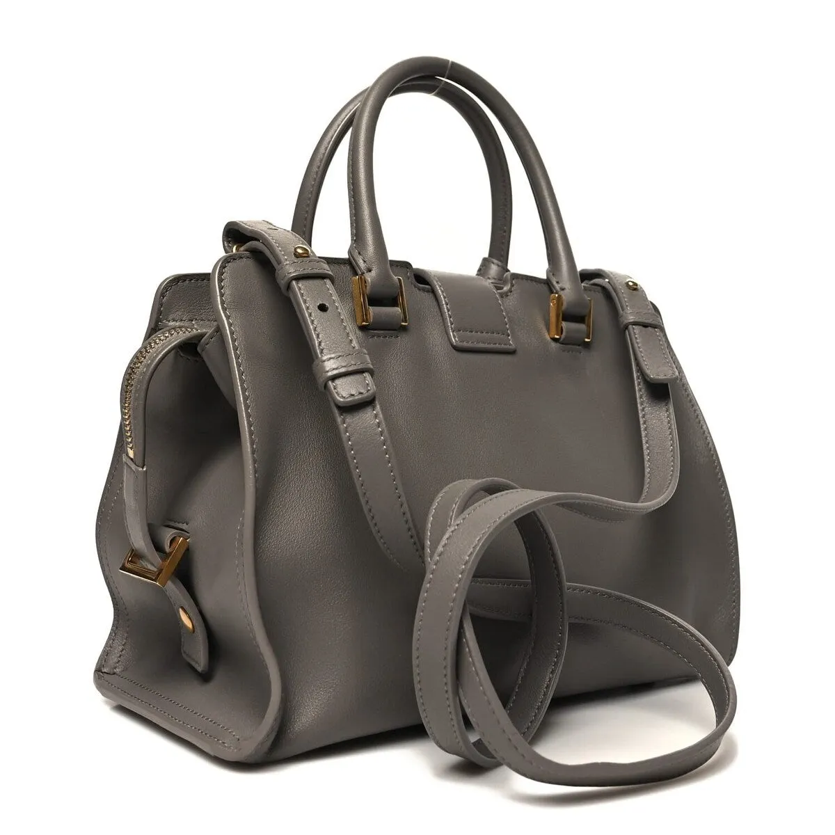 Saint Laurent Cabas Monogram Smooth Leather Crossbody (Pre-Owned) sold by Zulily product image thumbnail 3