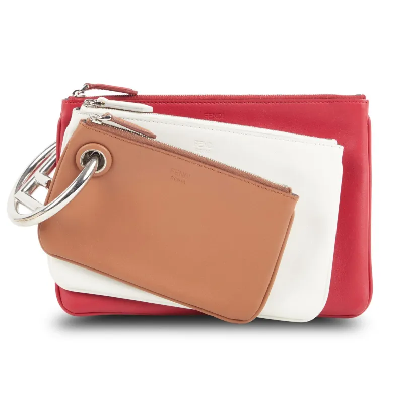 Fendi Triplette Clutch (Pre-Owned) sold by Zulily