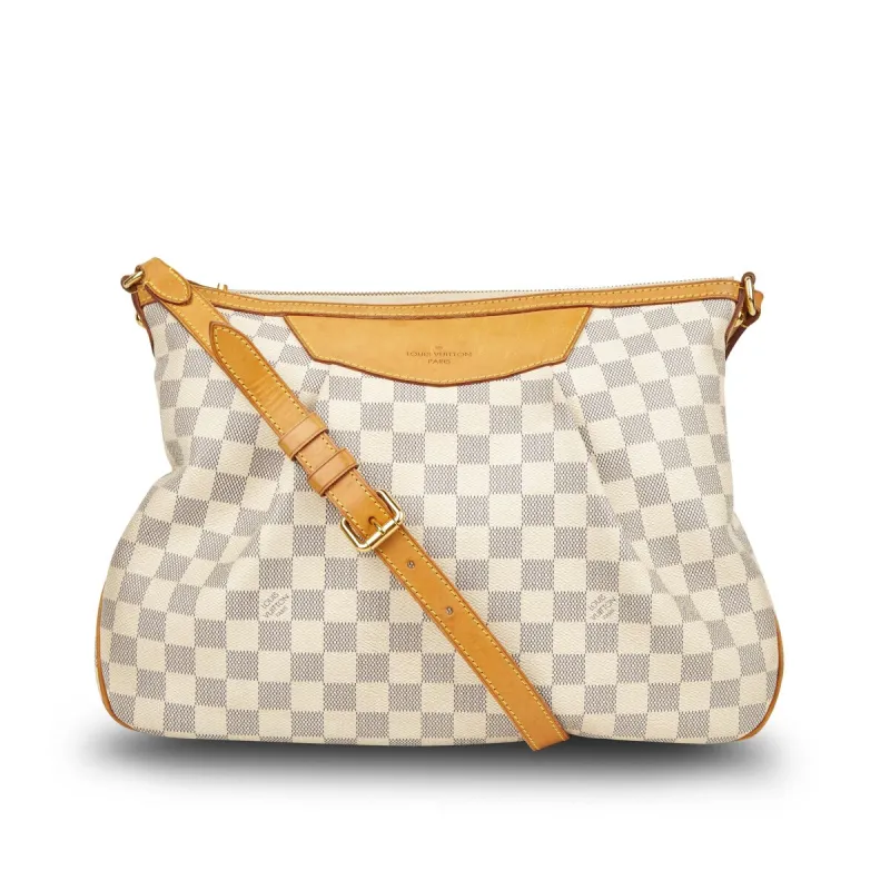 Louis Vuitton Siracusa MM Damier Azur (Pre-Owned) sold by Zulily
