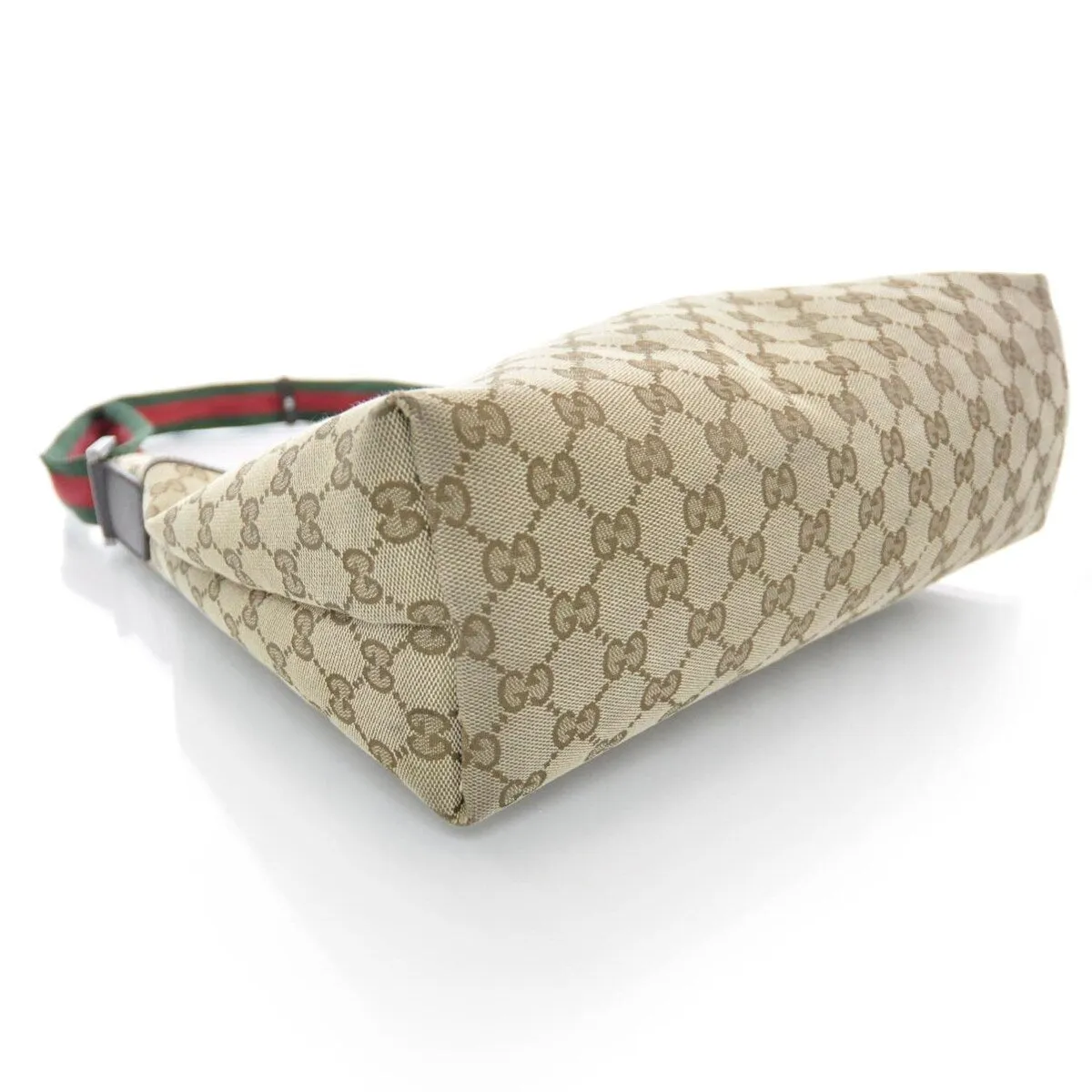 Gucci Web Crossbody Bag GG Canvas (Pre-Owned) sold by Zulily product image thumbnail 4