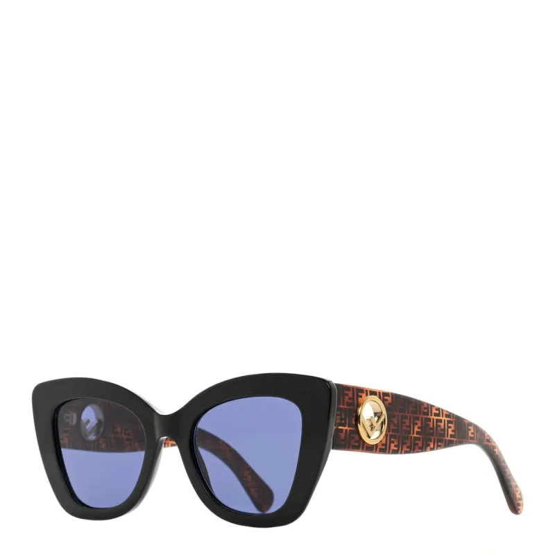 Fendi Acetate F is Fendi FF 51mm Sunglasses 0327S Tortoise Camouflage (Pre-Owned) sold by Zulily