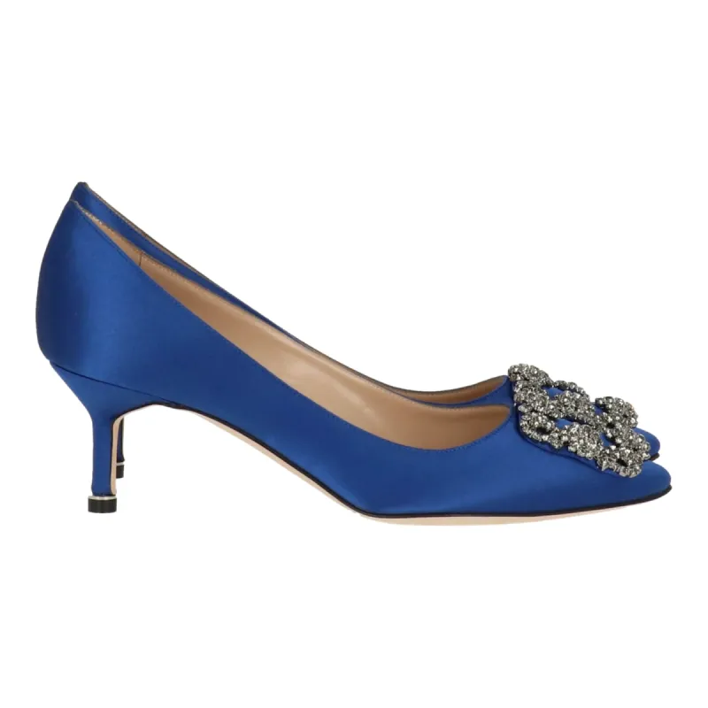 Manolo Blahnik Womens Blue Pump sold by Zulily