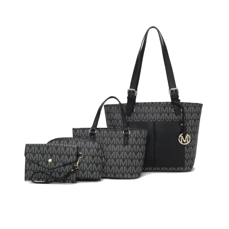 Havenly Signature Women's Tote Bag - 4 Pcs set sold by Zulily