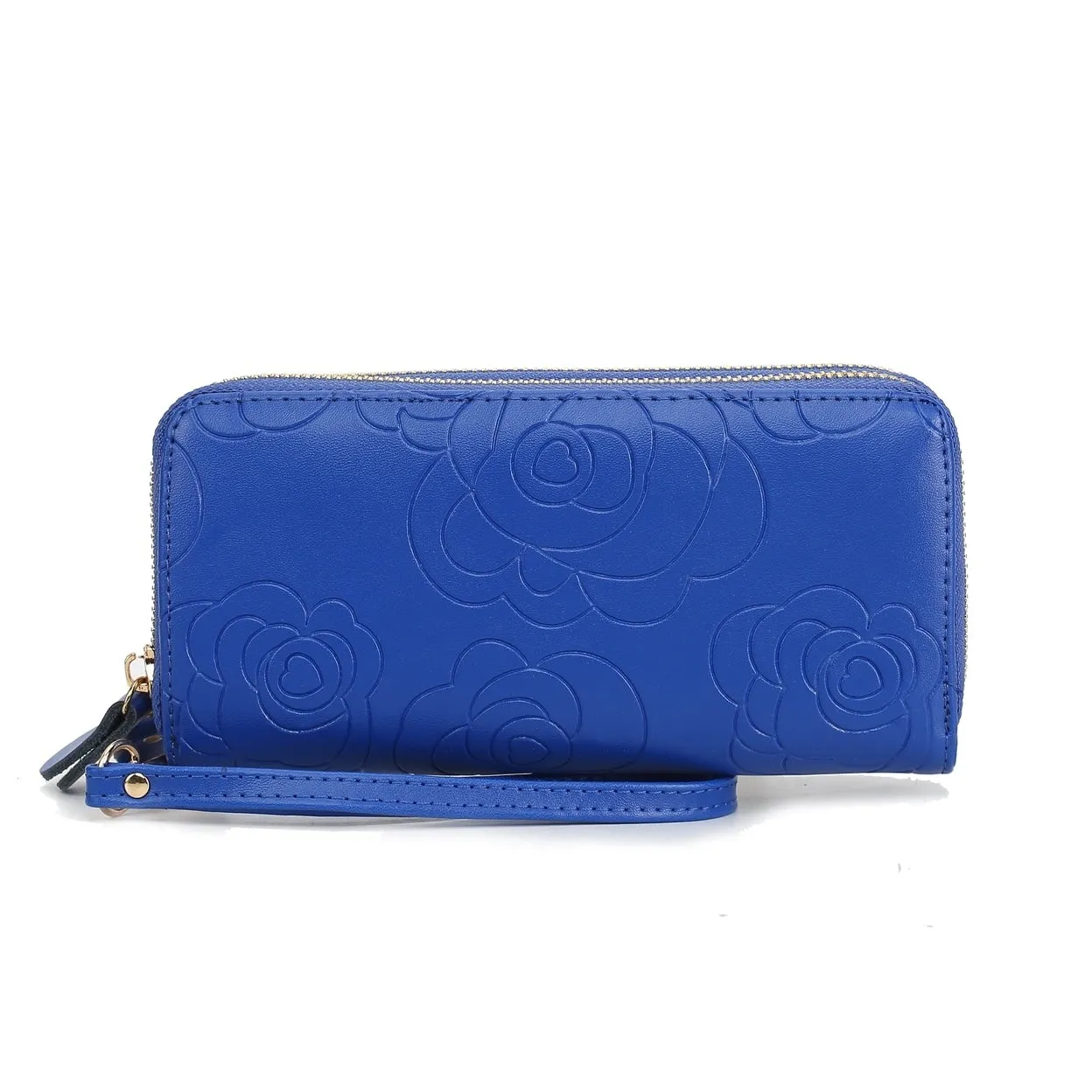 Ellie Flower-Embossed Women's Wristlet Wallet sold by Zulily product image thumbnail 4