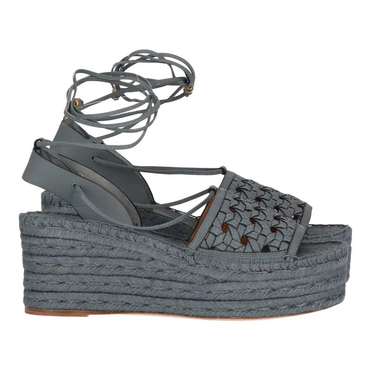 Tory Burch Womens Grey Espadrille sold by Zulily product image thumbnail 2