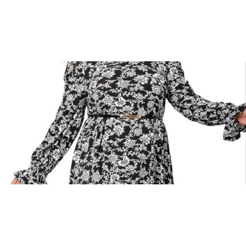 Leota Women's Bianca Puff Sleeve Flowy Dress (Curve) sold by Zulily