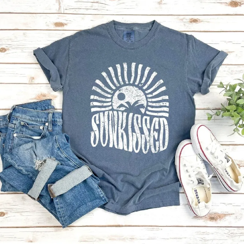 Sunkissed Rays Distressed Garment Dyed Tee sold by Zulily