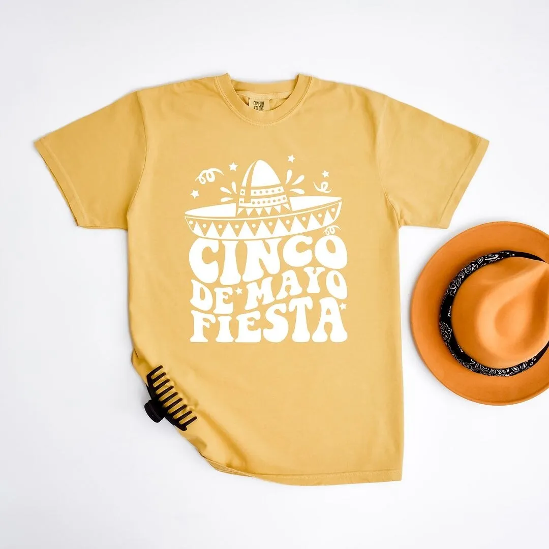 Cinco De Mayo Fiesta Garment Dyed Tee sold by Zulily