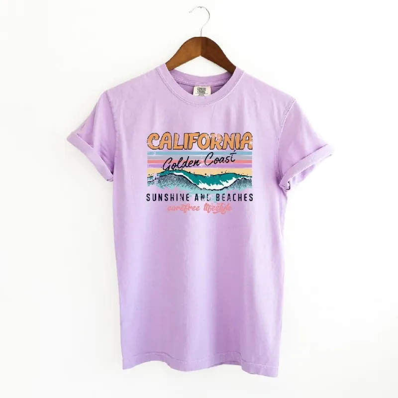 California Golden Coast Garment Dyed Tee sold by Zulily