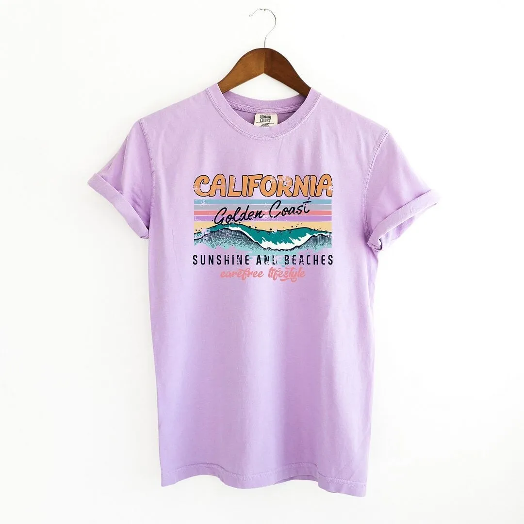 California Golden Coast Garment Dyed Tee sold by Zulily