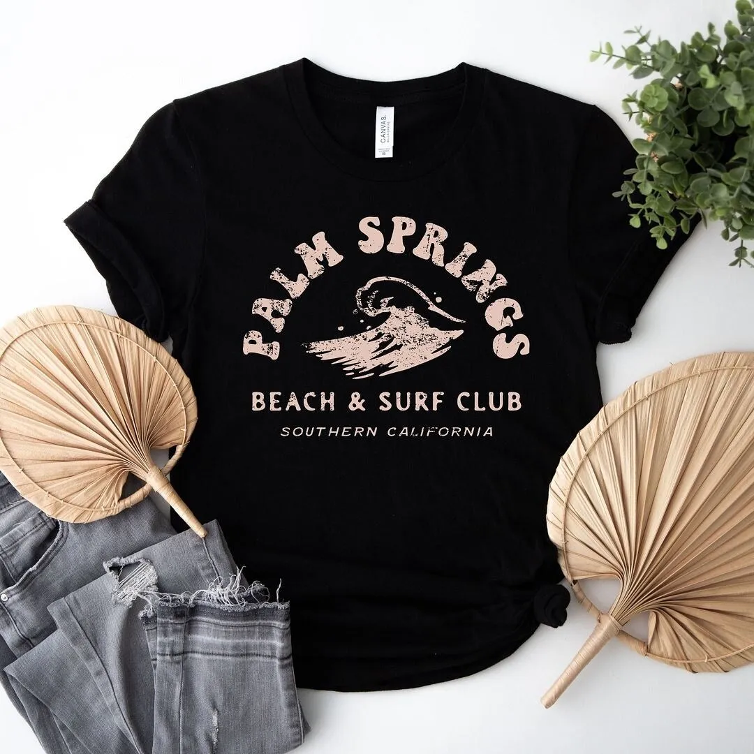 Palm Springs Surf Club Short Sleeve Crewnneck Tee sold by Zulily product image thumbnail 3