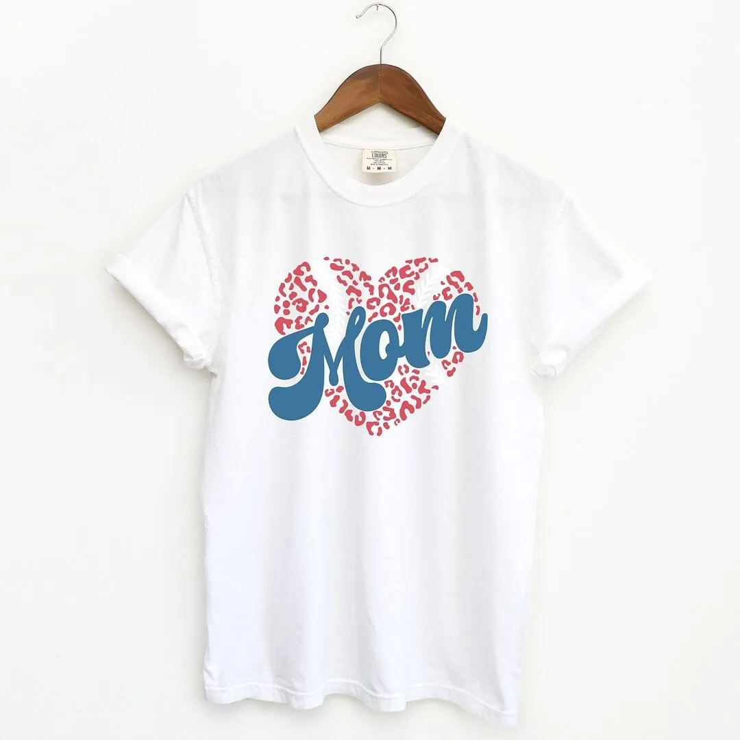 Baseball Mom Heart Garment Dyed Tee sold by Zulily product image thumbnail 2