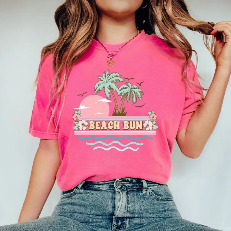 Beach Bum Stripes Garment Dyed Tee sold by Zulily