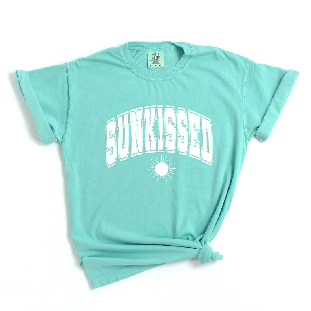 Sunkissed Varsity Sun Garment Dyed Tee sold by Zulily product image thumbnail 2