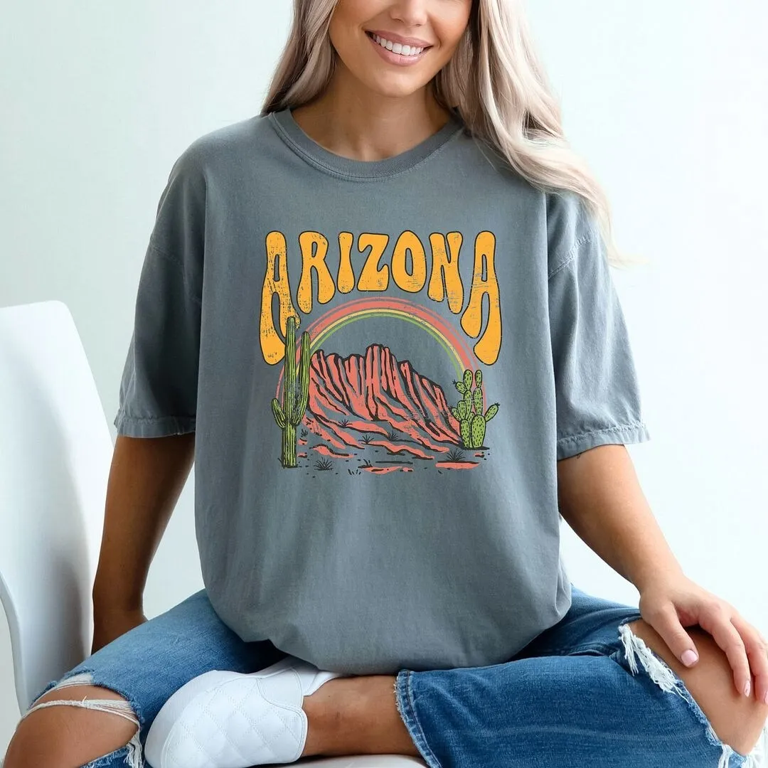 Arizona Rainbow Garment Dyed Tee sold by Zulily
