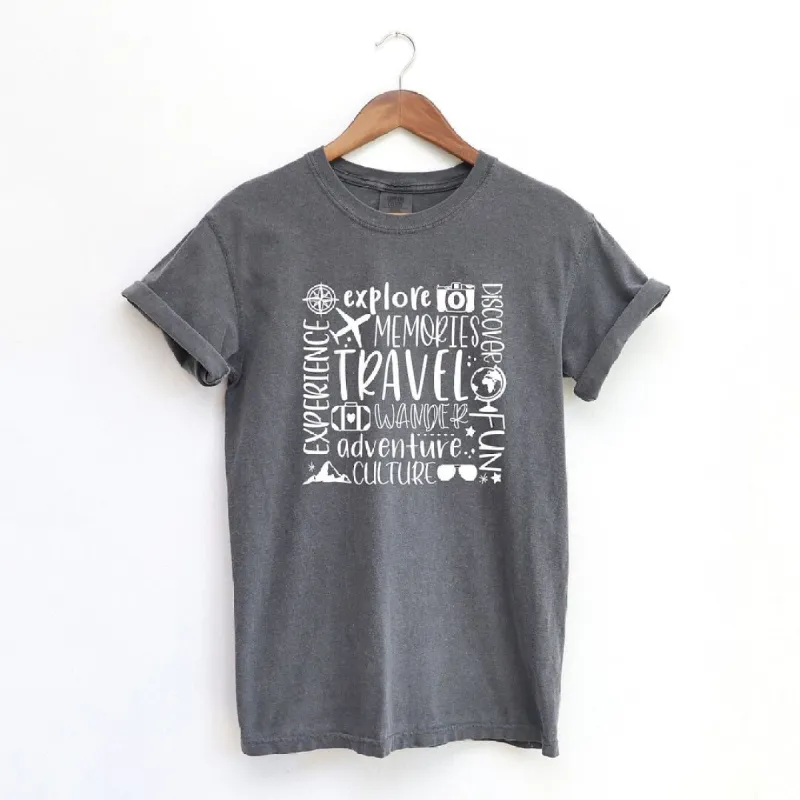 Travel Subway Garment Dyed Tee sold by Zulily