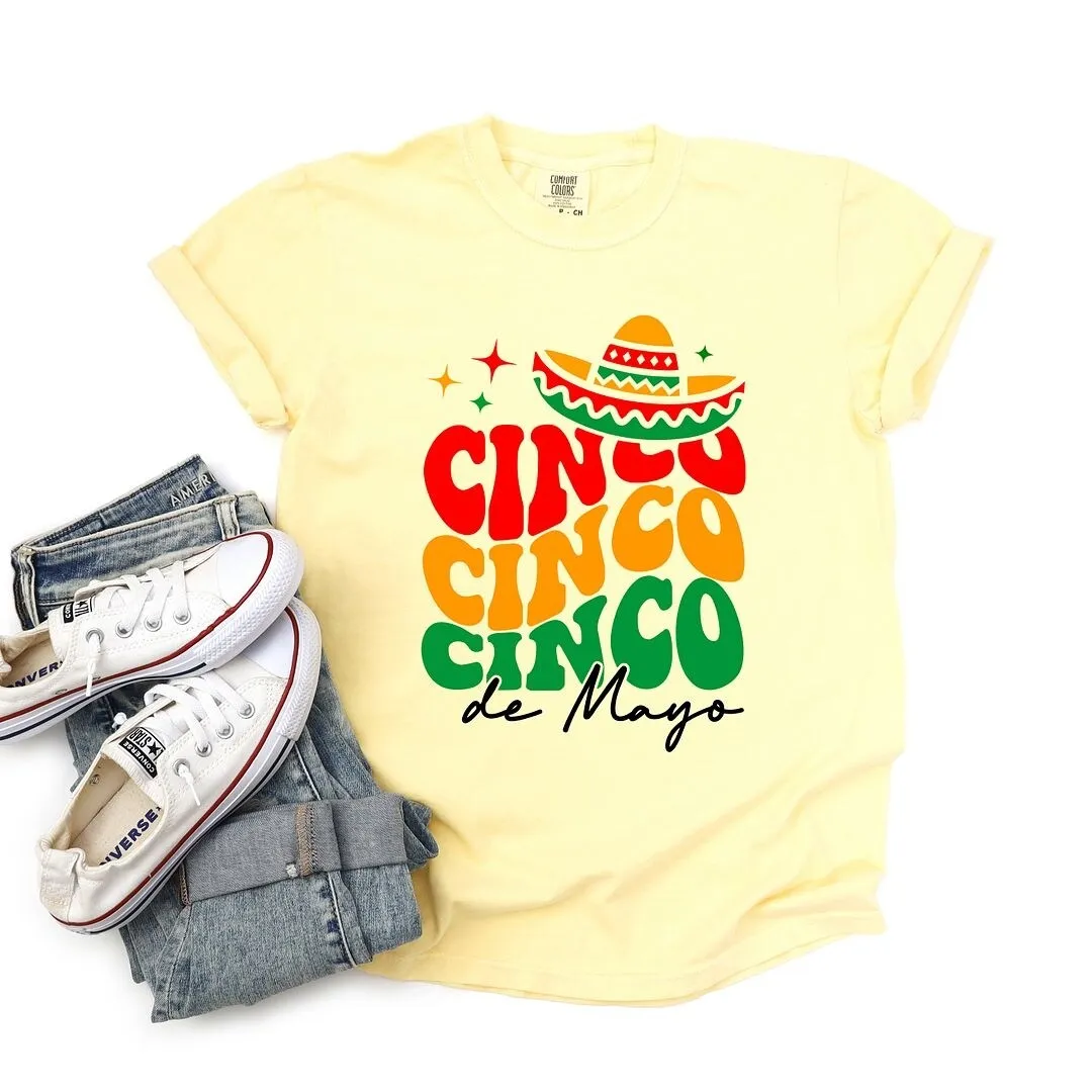 Cinco De Mayo Stacked Garment Dyed Tee sold by Zulily product image thumbnail 5