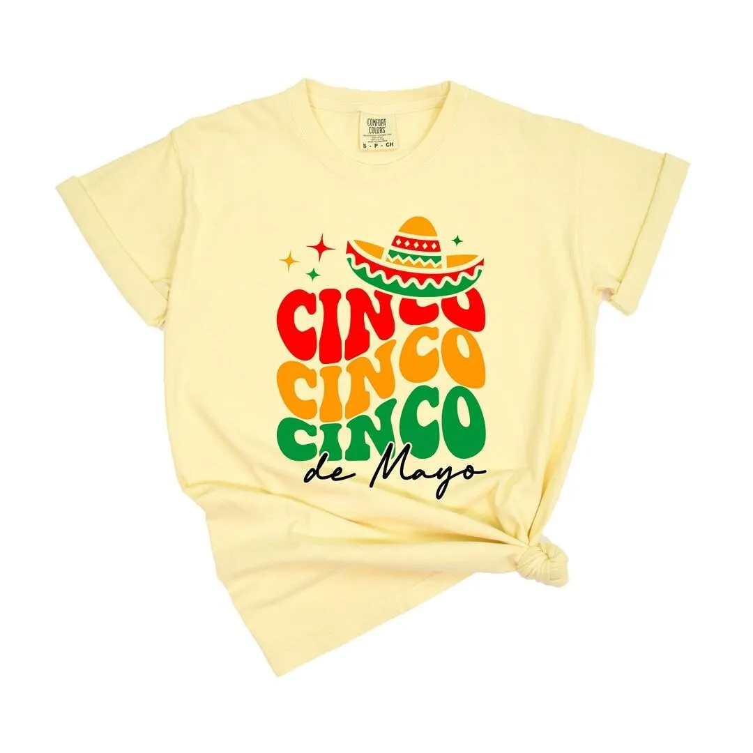 Cinco De Mayo Stacked Garment Dyed Tee sold by Zulily product image thumbnail 4