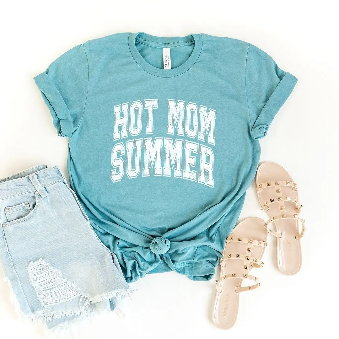 Hot Mom Summer Short Sleeve Crewnneck Tee sold by Zulily product image thumbnail 3