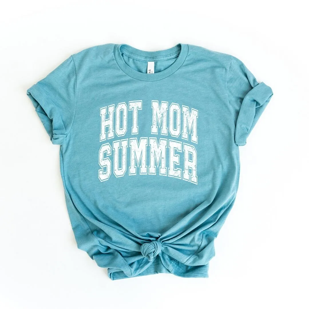 Hot Mom Summer Short Sleeve Crewnneck Tee sold by Zulily product image thumbnail 4
