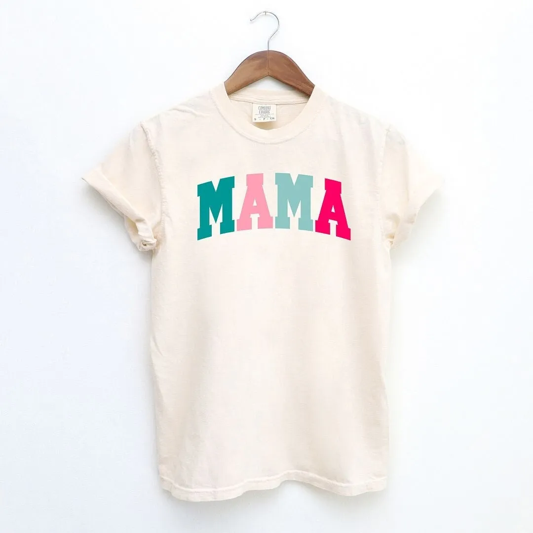 Bright Mama Block Garment Dyed Tee sold by Zulily product image thumbnail 4