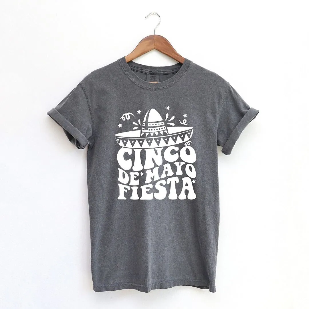Cinco De Mayo Fiesta Garment Dyed Tee sold by Zulily product image thumbnail 2