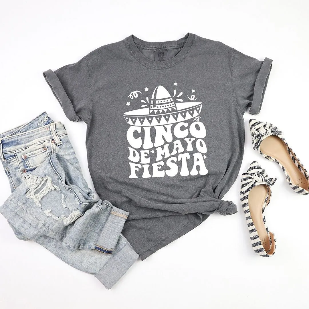 Cinco De Mayo Fiesta Garment Dyed Tee sold by Zulily product image thumbnail 3